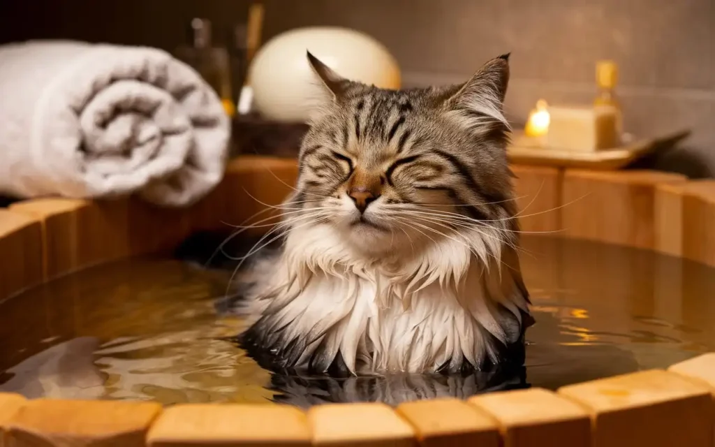 Spa Cat