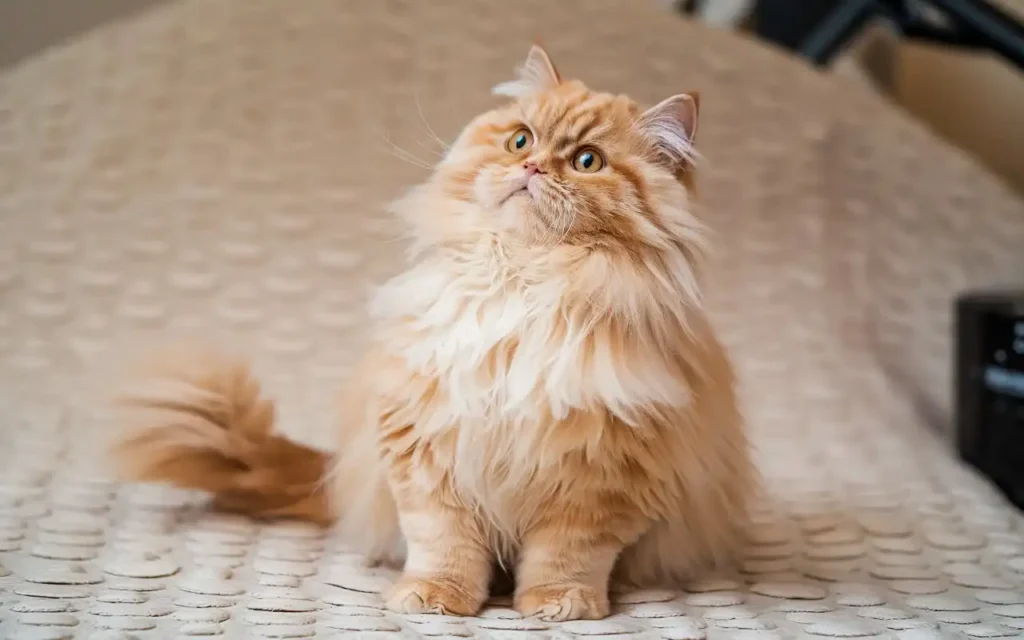 Orange Munchkin Cat