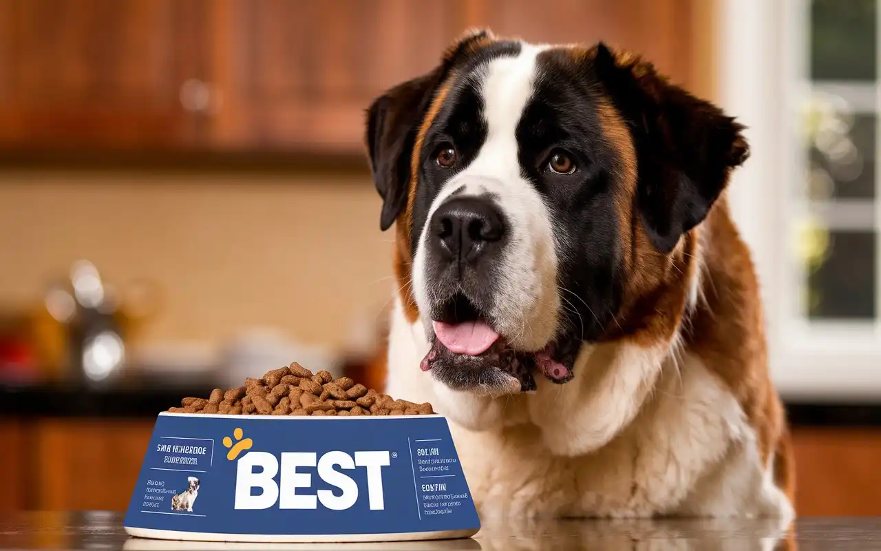 Best food for saint bernard best sale