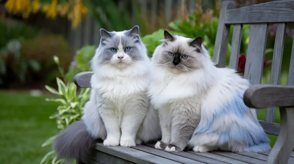 Ragdoll cat colors