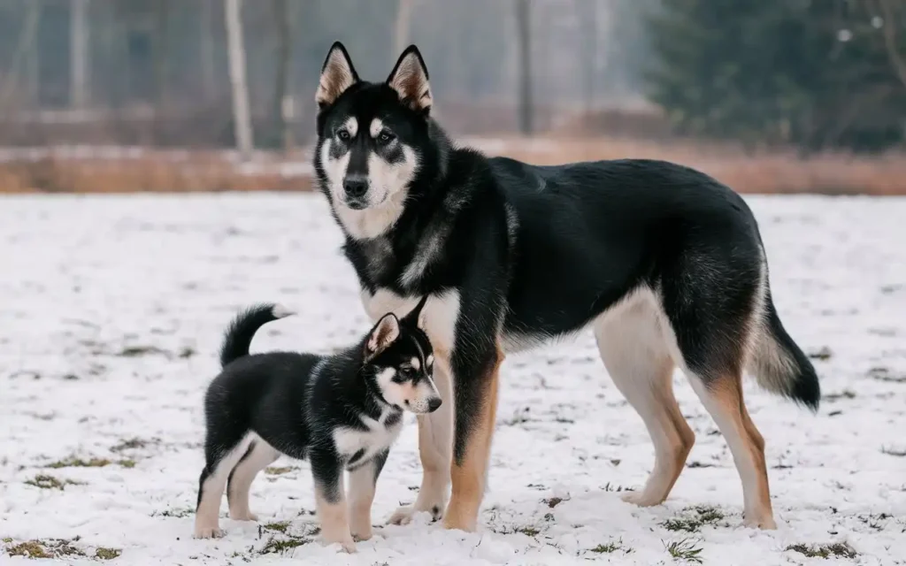 German Shepherd Siberian Husky Mix