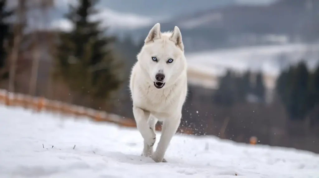 Siberian Husky White