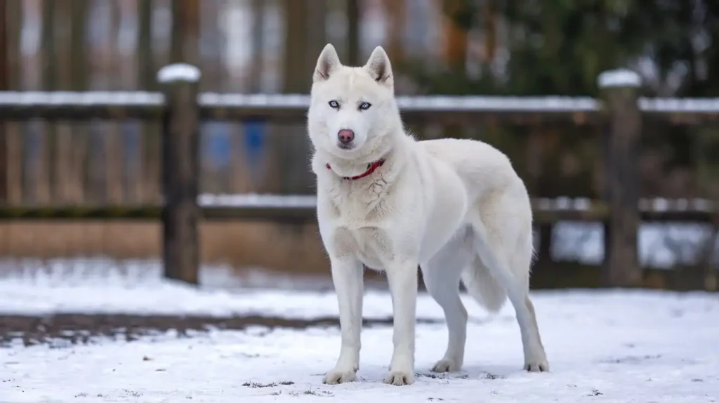 Siberian Husky White