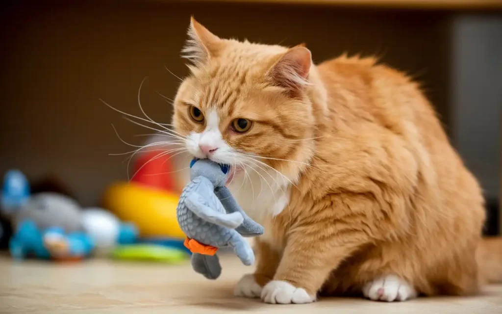 Orange Munchkin Cat