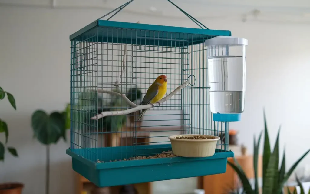 bird cage setup ideas