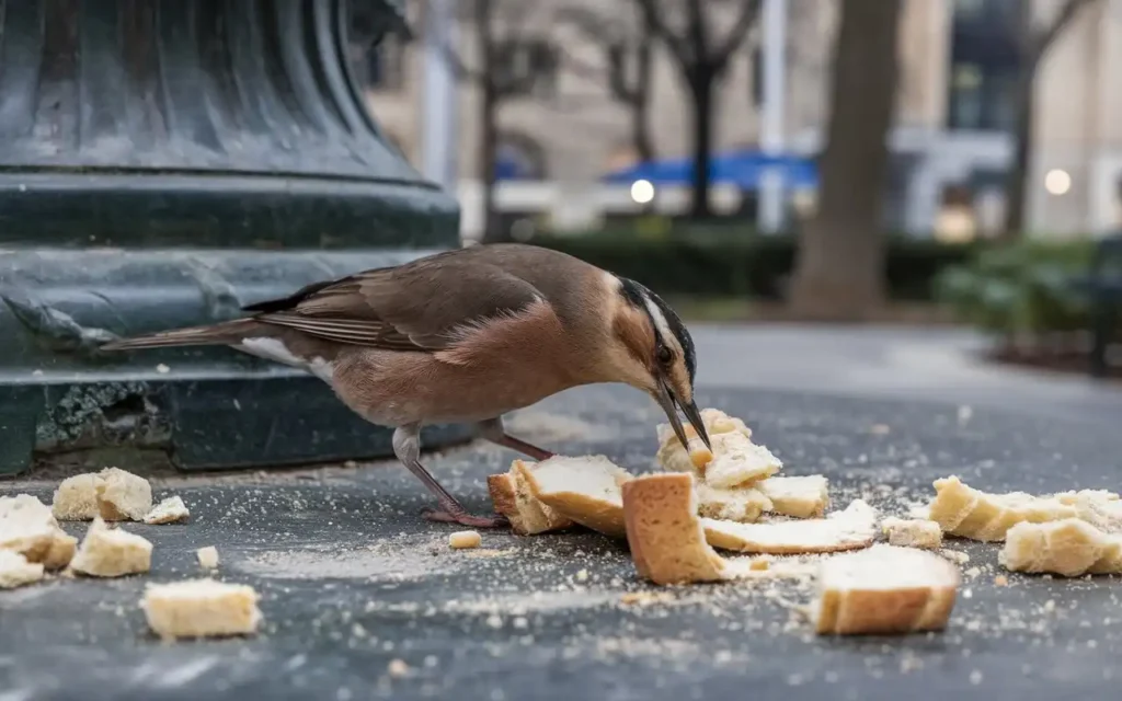 can birds eat bread