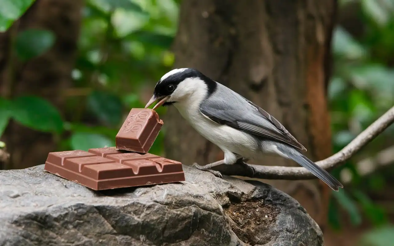 can birds eat chocolate