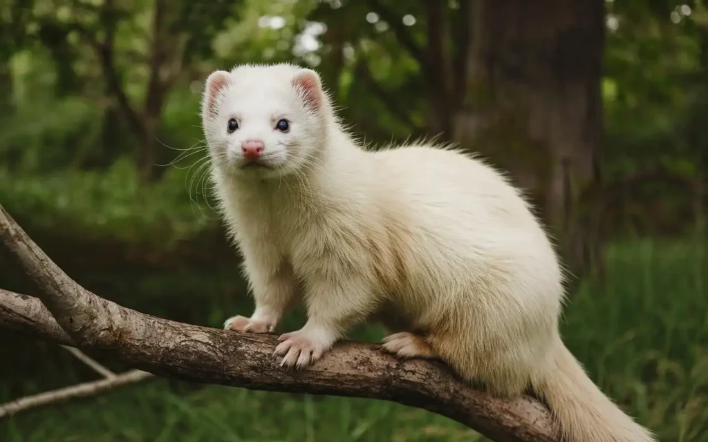 Blonde Ferret