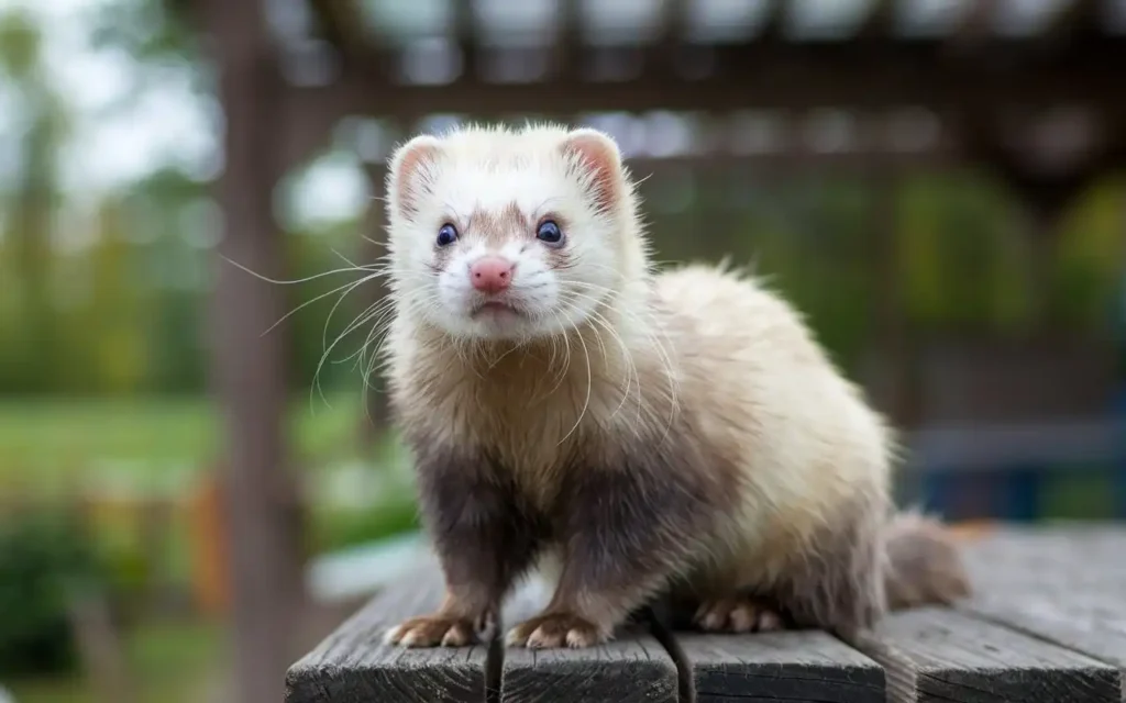 Blonde Ferret