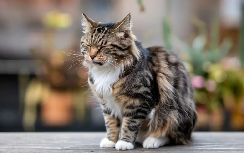 Cat Sneezing and Watery Eyes