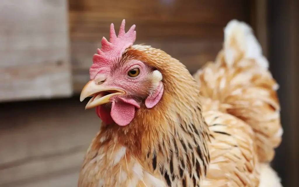 Fowl pox in chickens