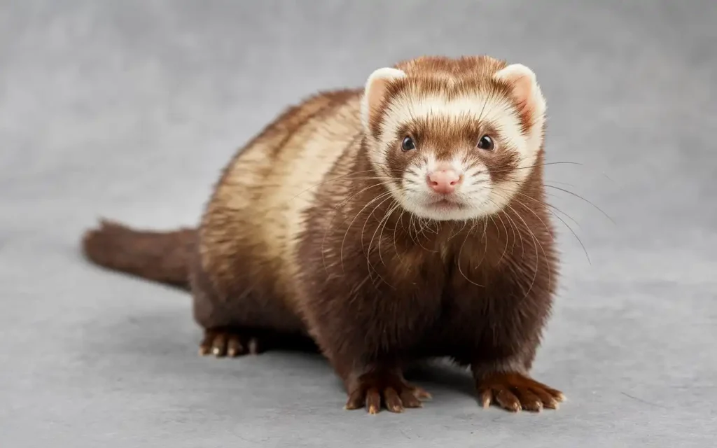 fleas on a ferret