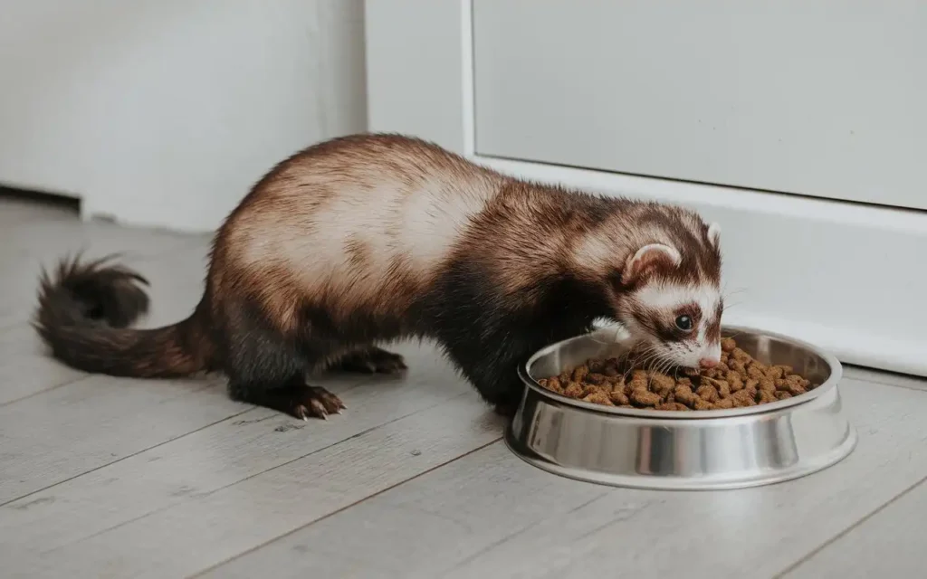 Can ferrets eat cat food