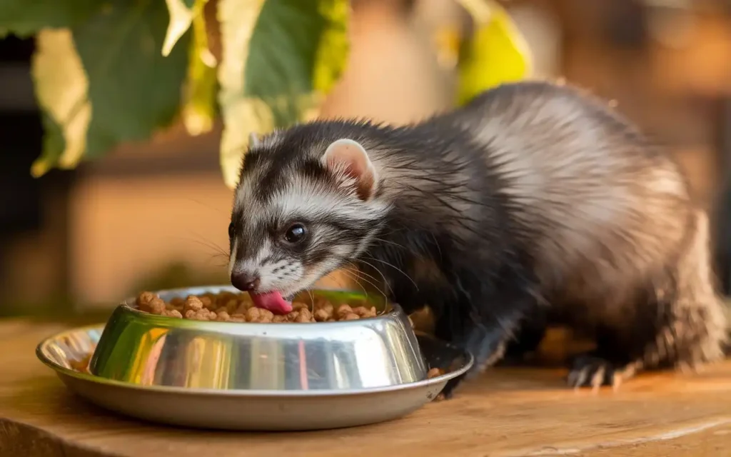 Can ferrets eat cat food