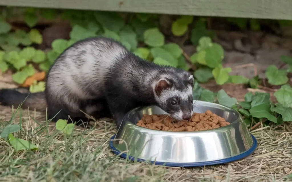 Can Ferrets Eat Dog Food