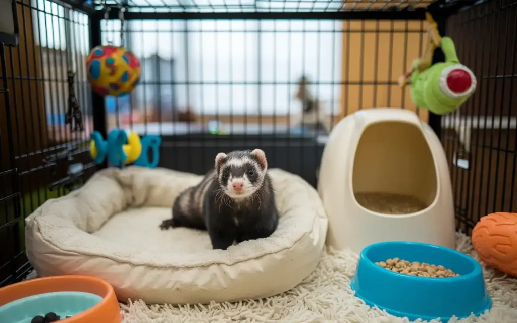 what do ferrets need