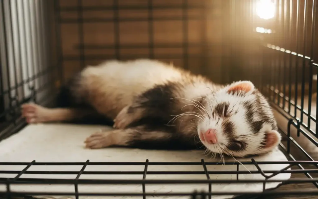 Ferret Dying Signs