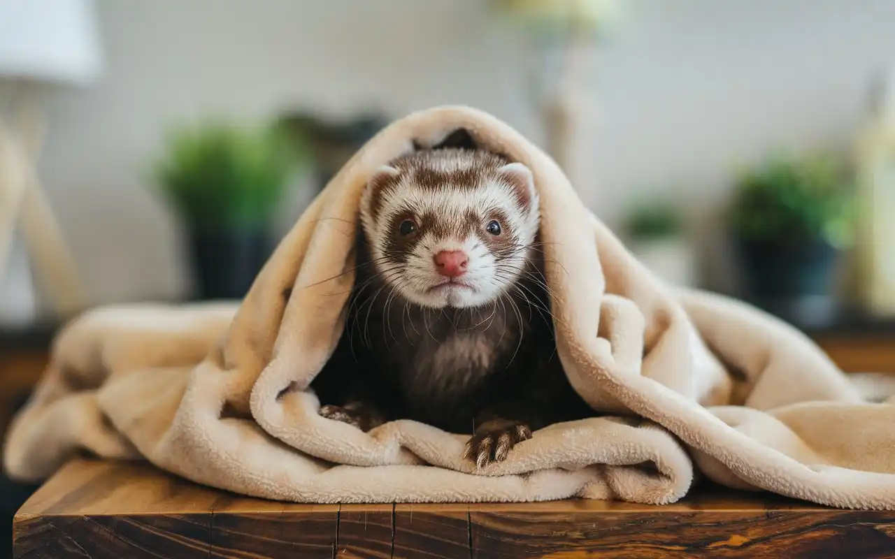 ferret vomiting