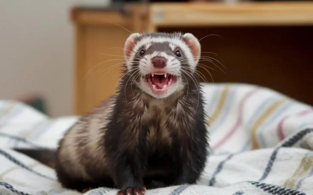 Are ferrets aggressive