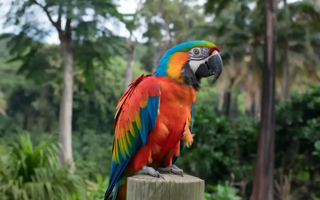 bird plucking feathers