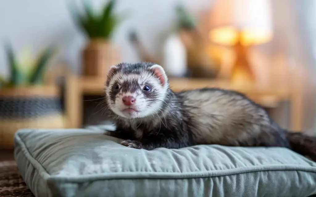 ferret vomiting