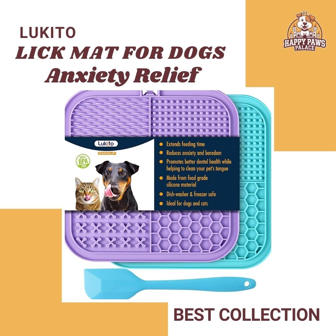 Dog Lick Mat for Anxiety Relief