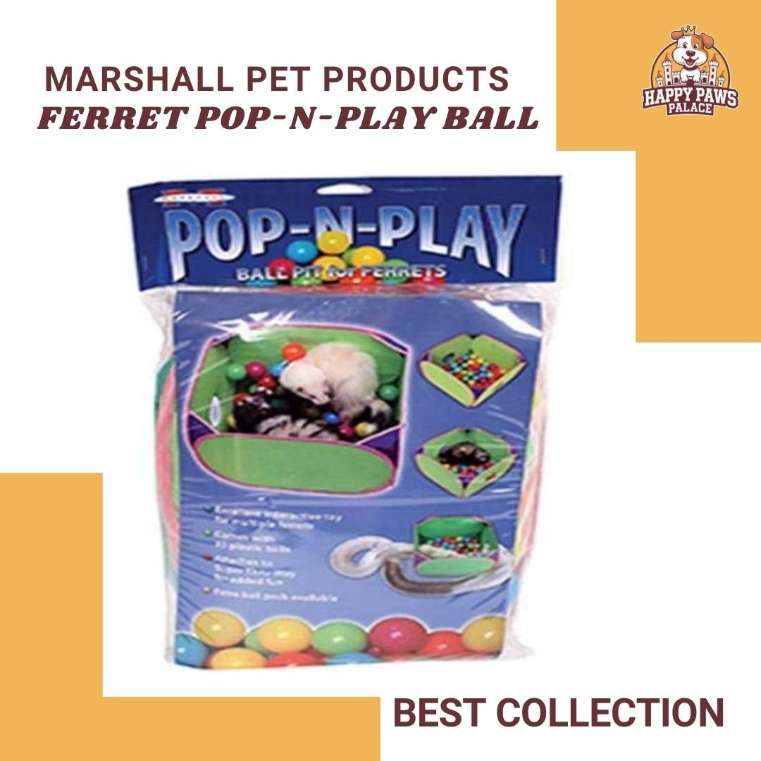 Marshall Pet Products Ferret Pop-N-Play Ball Pit All Breed Sizes