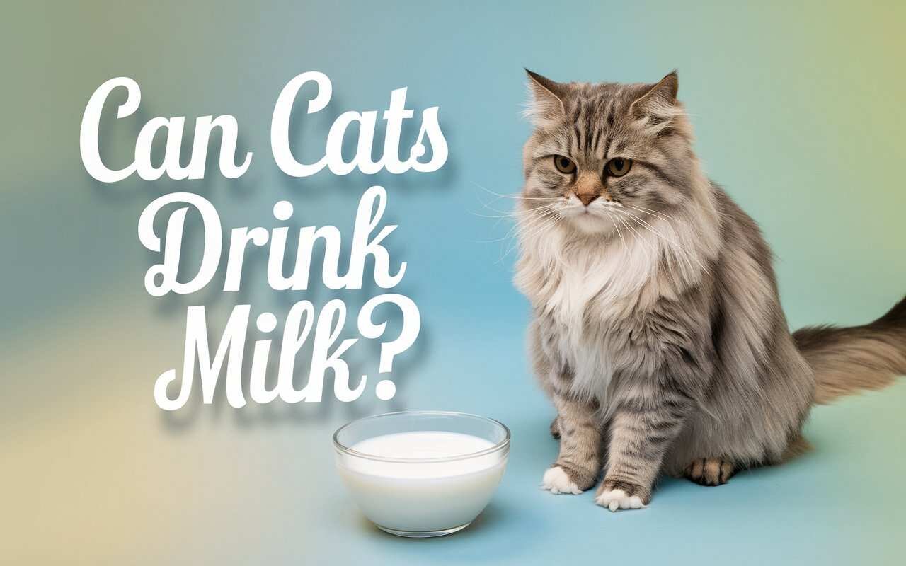 Can cats drink milk