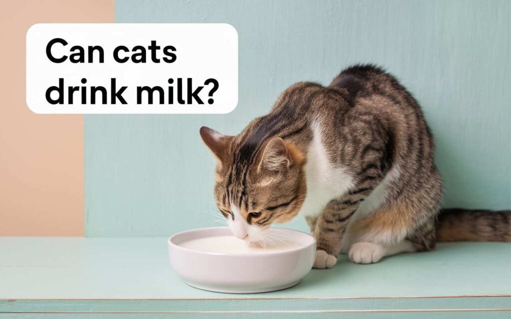 Can cats drink milk