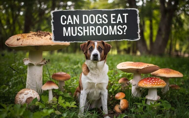 Can dogs eat mushrooms