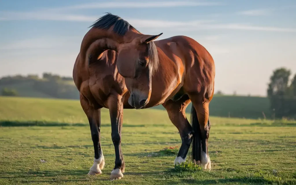 how do horses sleep