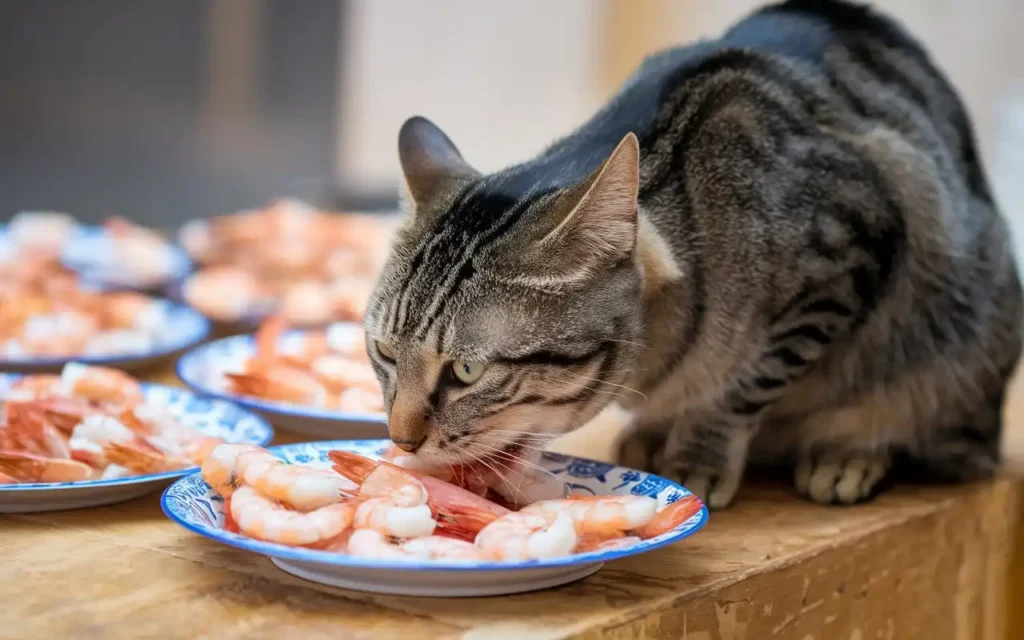 Can cats eat shrimp