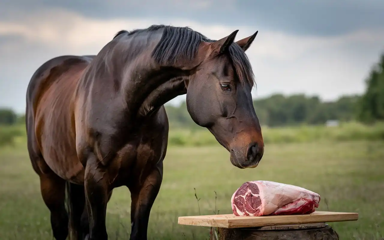 Do Horses Eat Meat