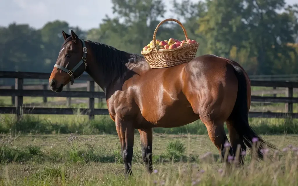 can horses eat apples