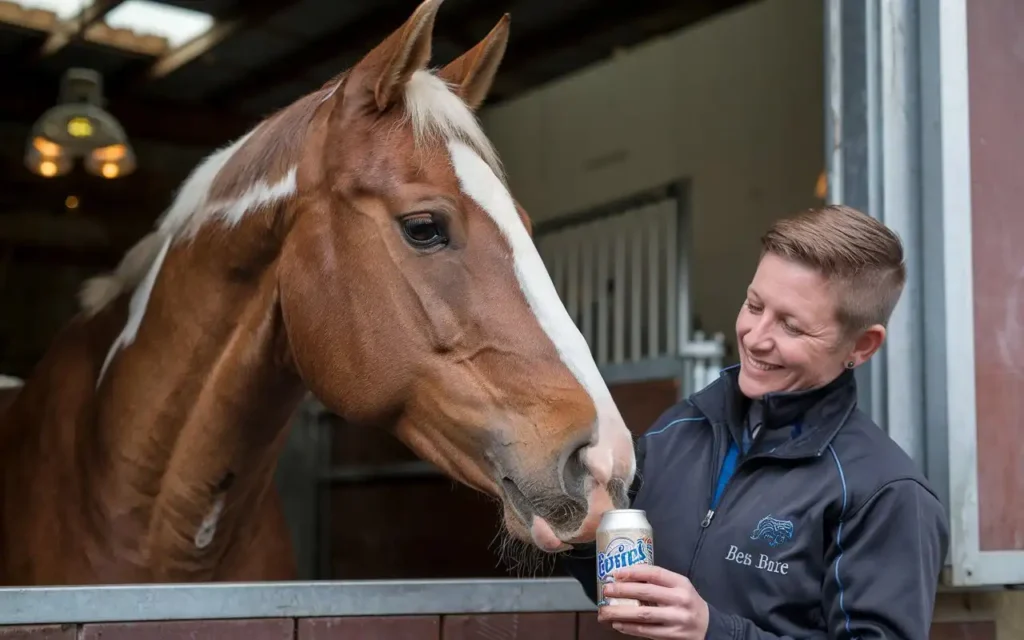 Can horses drink beer