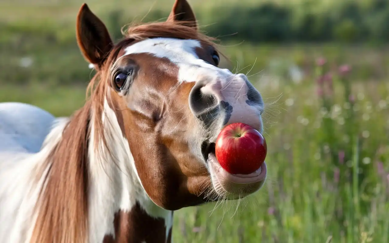 can horses eat apples