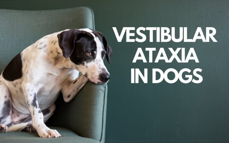 Vestibular ataxia in dogs